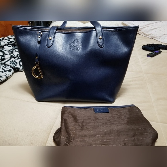 Ralph Lauren Handbags - Ralph Lauren large navy tote